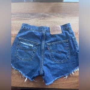 Vintage Levi’s Cutoff Denim Shorts